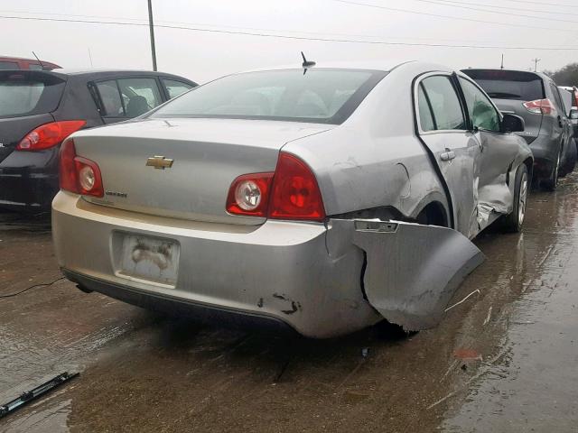 1G1ZB5E12BF175911 - 2011 CHEVROLET MALIBU LS ვერცხლისფერი ფოტო 4