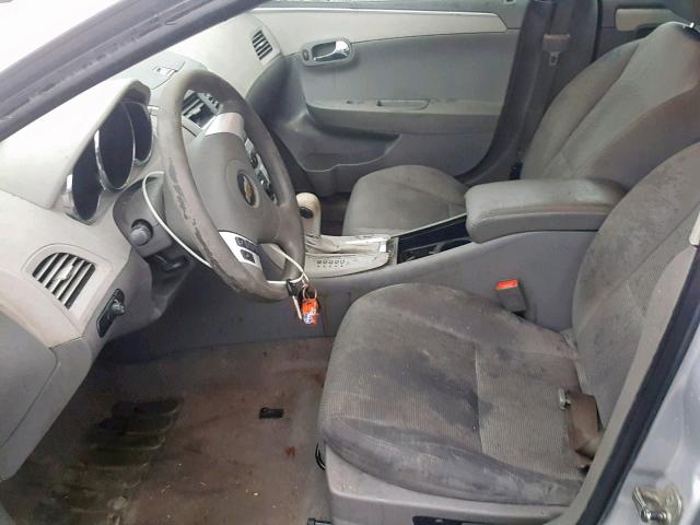 1G1ZB5E12BF175911 - 2011 CHEVROLET MALIBU LS ვერცხლისფერი ფოტო 5