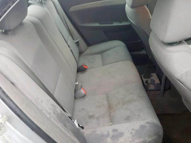 1G1ZB5E12BF175911 - 2011 CHEVROLET MALIBU LS ვერცხლისფერი ფოტო 6