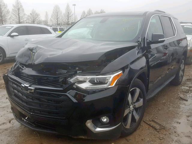 1GNERHKW9JJ240002 - 2018 CHEVROLET TRAVERSE L BLACK photo 2