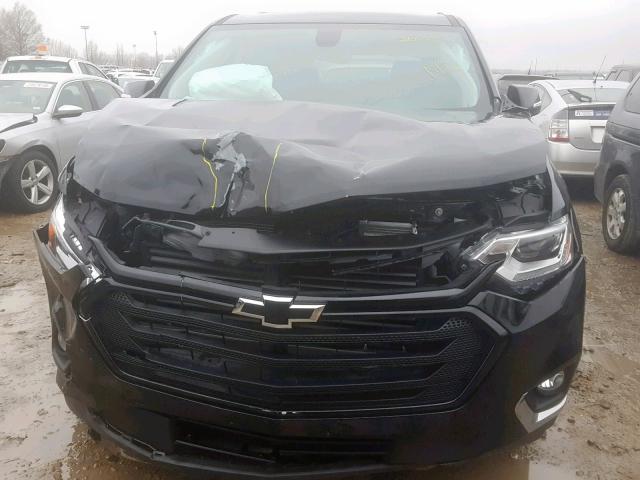 1GNERHKW9JJ240002 - 2018 CHEVROLET TRAVERSE L BLACK photo 7