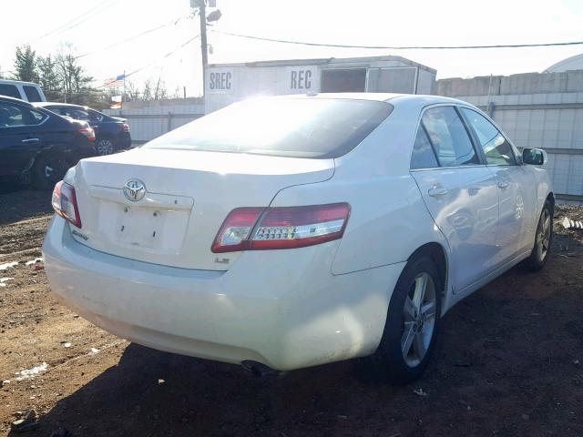 4T1BF3EK5BU714605 - 2011 TOYOTA CAMRY BASE BLACK photo 4