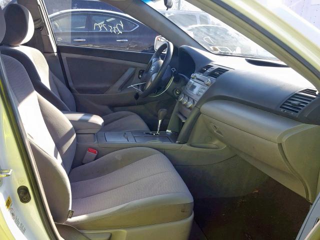 4T1BF3EK5BU714605 - 2011 TOYOTA CAMRY BASE BLACK photo 5