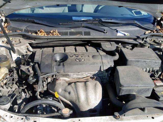 4T1BF3EK5BU714605 - 2011 TOYOTA CAMRY BASE BLACK photo 7