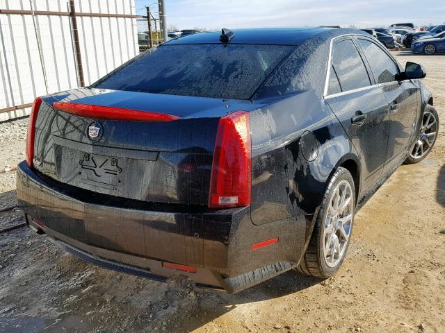 1G6DN570990161952 - 2009 CADILLAC CTS-V BLACK photo 4