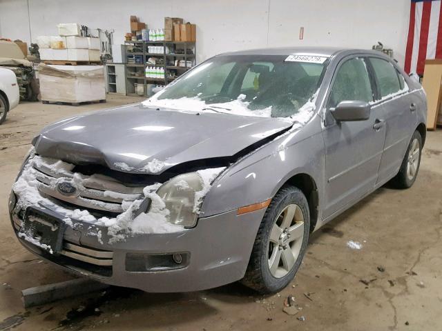 3FAHP07117R113484 - 2007 FORD FUSION SE GRAY photo 2