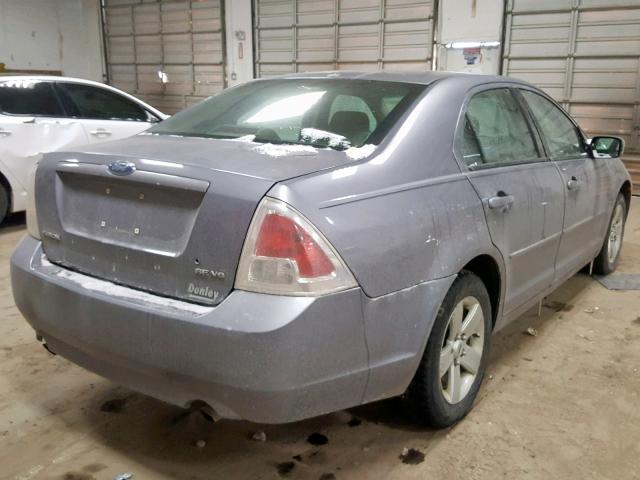 3FAHP07117R113484 - 2007 FORD FUSION SE GRAY photo 4