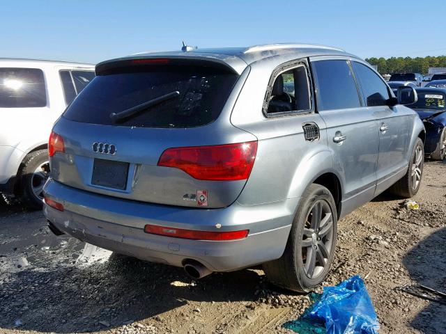 WA1BV74L67D053581 - 2007 AUDI Q7 4.2 QUA TEAL photo 4