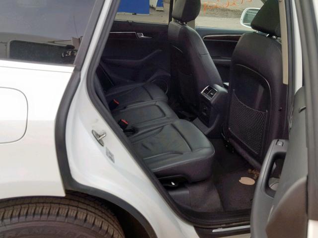 WA1WKAFP7CA001900 - 2012 AUDI Q5 PRESTIG WHITE photo 6