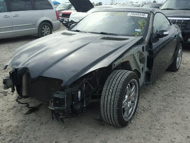 WDBWK56FX6F108725 - 2006 MERCEDES-BENZ SLK 350 შავი ფოტო 2