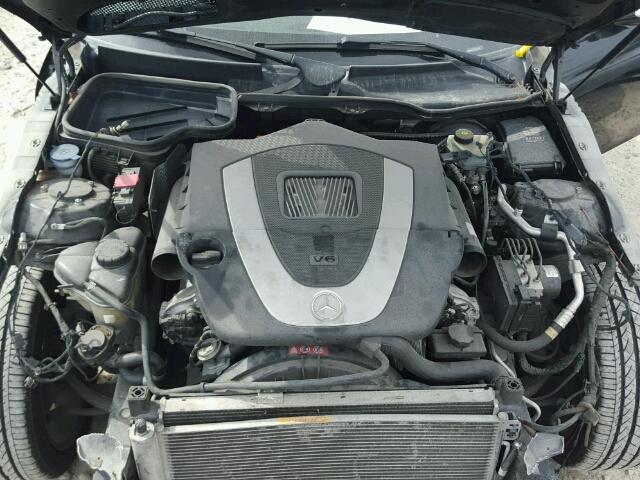 WDBWK56FX6F108725 - 2006 MERCEDES-BENZ SLK 350 შავი ფოტო 7