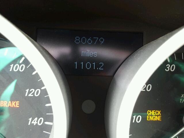 WDBWK56FX6F108725 - 2006 MERCEDES-BENZ SLK 350 შავი ფოტო 8