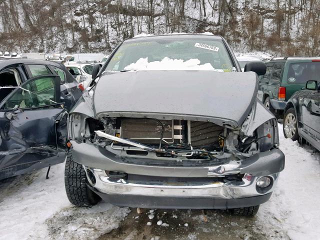 1D7KS28D17J589866 - 2007 DODGE RAM 2500 S Մոխրագույն լուսանկար 9