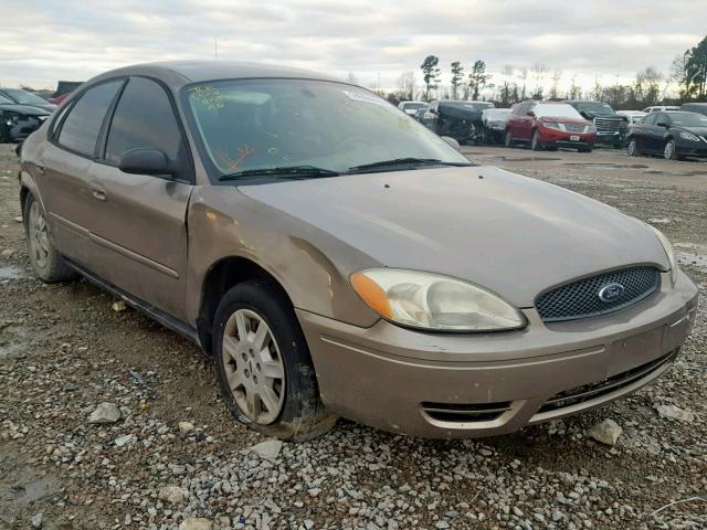 1FAFP53U27A125528 - 2007 FORD TAURUS SE GOLD photo 1