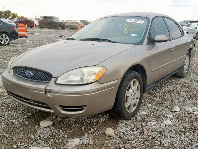 1FAFP53U27A125528 - 2007 FORD TAURUS SE GOLD photo 2