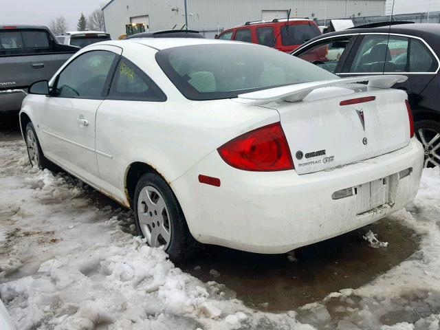1G2AR15HX97233794 - 2009 PONTIAC G5 WHITE photo 3