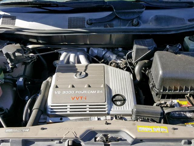 JT6GF10U6X0042602 - 1999 LEXUS RX 300 GOLD photo 7