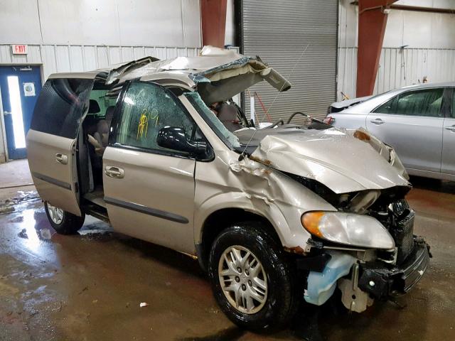 1B4GP45362B509213 - 2002 DODGE CARAVAN SP GOLD photo 1