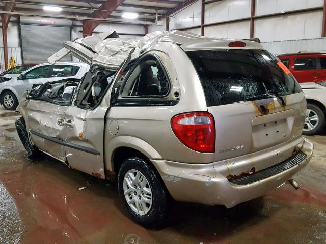 1B4GP45362B509213 - 2002 DODGE CARAVAN SP GOLD photo 3