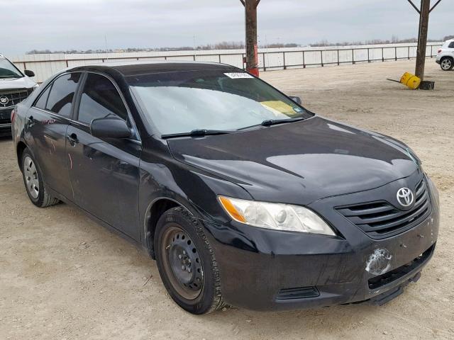 4T1BE46K19U369963 - 2009 TOYOTA CAMRY BASE BLACK photo 1