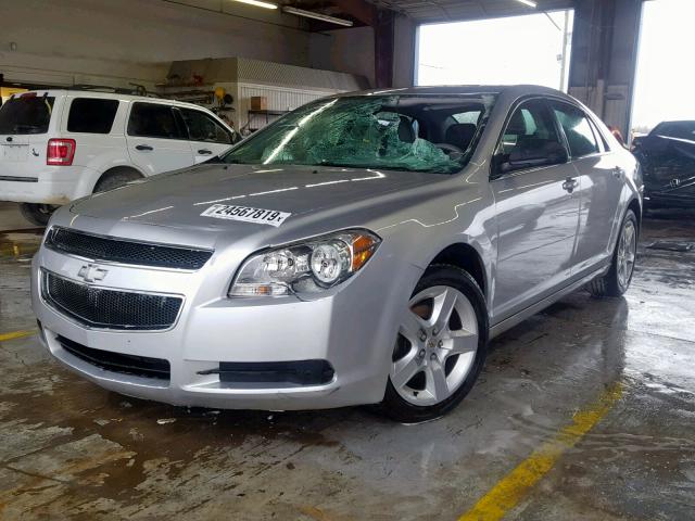 1G1ZB5E17BF280329 - 2011 CHEVROLET MALIBU LS GRAY photo 2