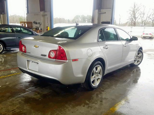 1G1ZB5E17BF280329 - 2011 CHEVROLET MALIBU LS GRAY photo 4