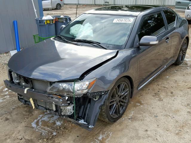 JTKJF5C7XD3059854 - 2013 TOYOTA SCION TC გრაფიტი ფოტო 2