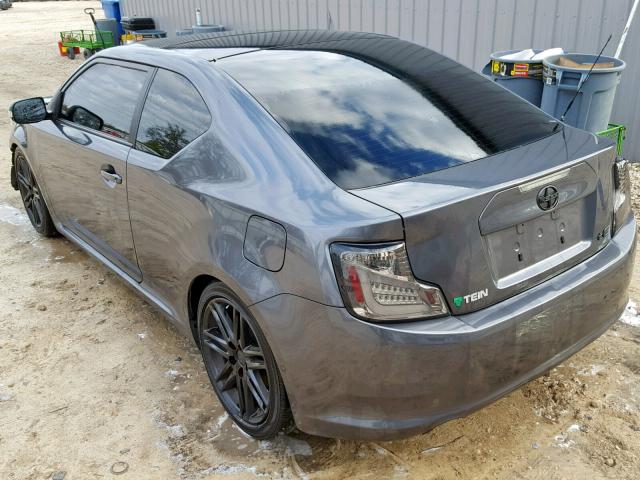 JTKJF5C7XD3059854 - 2013 TOYOTA SCION TC გრაფიტი ფოტო 3