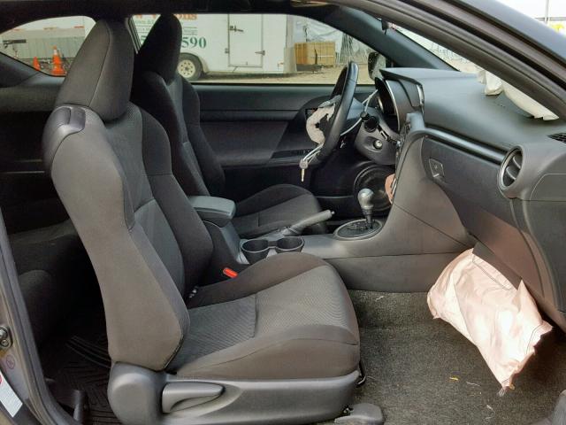 JTKJF5C7XD3059854 - 2013 TOYOTA SCION TC გრაფიტი ფოტო 5