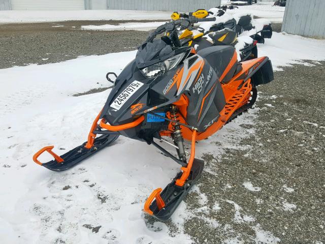 4UF19SNW2KT103255 - 2019 ARCT SNOWMOBILE ORANGE photo 2