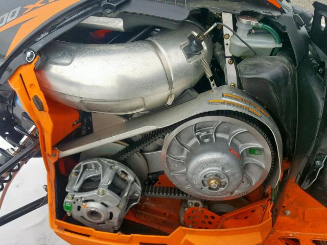 4UF19SNW2KT103255 - 2019 ARCT SNOWMOBILE ORANGE photo 7