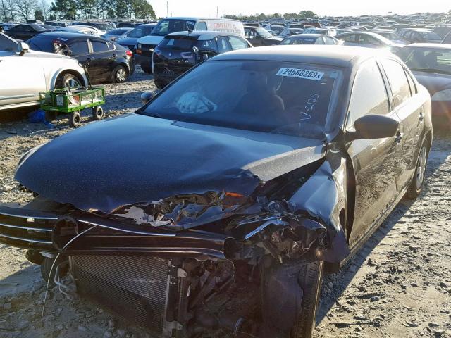 3VW2K7AJ8FM302125 - 2015 VOLKSWAGEN JETTA BASE BLACK photo 2