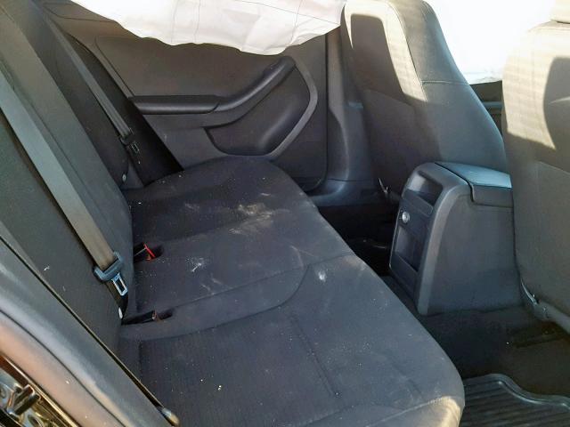 3VW2K7AJ8FM302125 - 2015 VOLKSWAGEN JETTA BASE BLACK photo 6