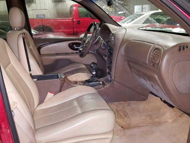 5GADT13SX52147077 - 2005 BUICK RAINIER CX RED photo 5