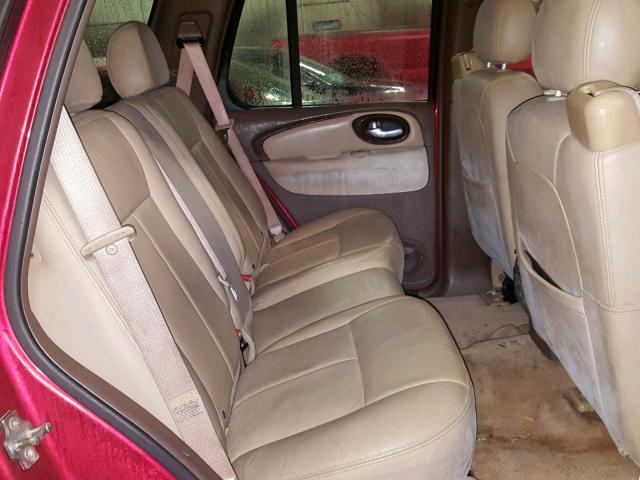 5GADT13SX52147077 - 2005 BUICK RAINIER CX RED photo 6