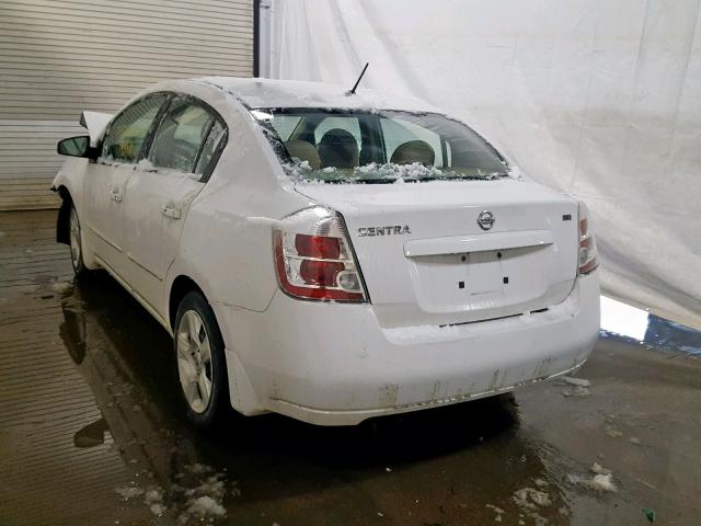 3N1AB61E59L654877 - 2009 NISSAN SENTRA 2.0 WHITE photo 3