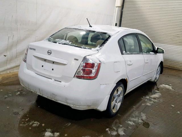 3N1AB61E59L654877 - 2009 NISSAN SENTRA 2.0 WHITE photo 4