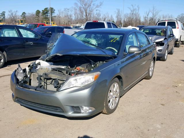 4T1BK3DBXBU384568 - 2011 TOYOTA AVALON BAS GREEN photo 2