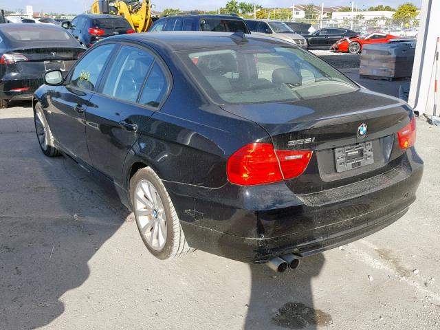 WBAPH7C58BA171242 - 2011 BMW 328 I BLACK photo 3