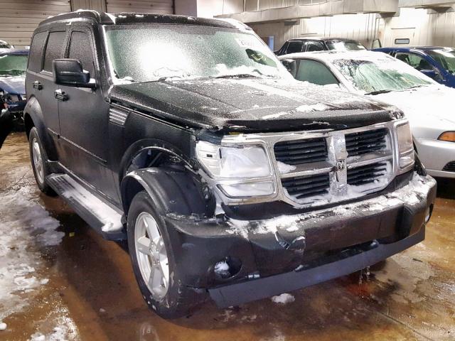 1D8GT28K37W724460 - 2007 DODGE NITRO SXT BLACK photo 1