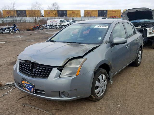 3N1AB61E39L665540 - 2009 NISSAN SENTRA 2.0 GRAY photo 2