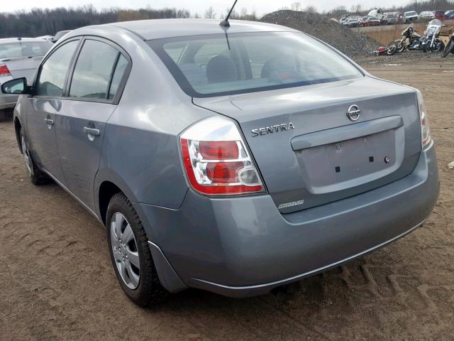 3N1AB61E39L665540 - 2009 NISSAN SENTRA 2.0 GRAY photo 3