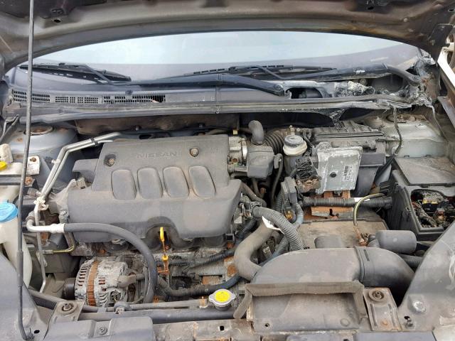 3N1AB61E39L665540 - 2009 NISSAN SENTRA 2.0 GRAY photo 7