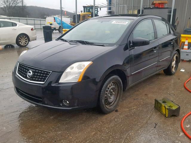 3N1AB61E18L668225 - 2008 NISSAN SENTRA 2.0 BLACK photo 2