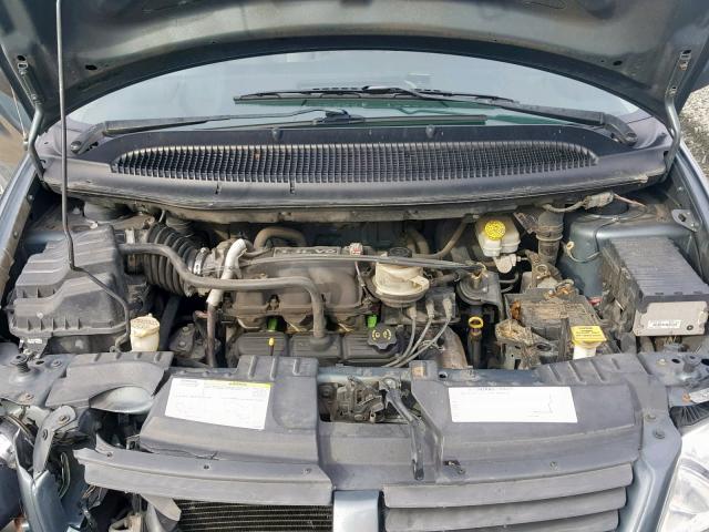 1D4GP45RX5B365308 - 2005 DODGE CARAVAN SX GRAY photo 7