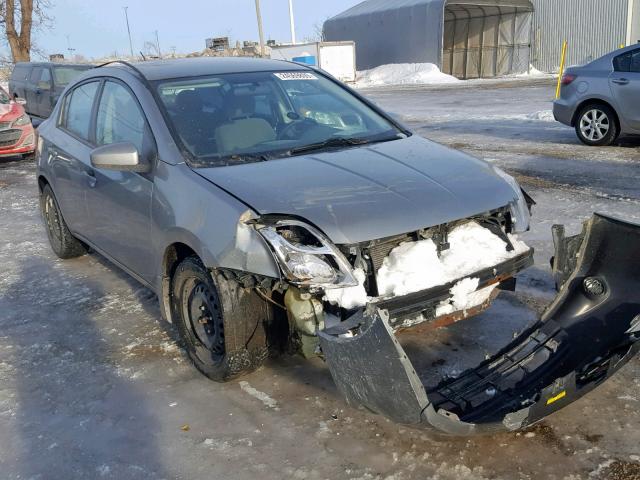 3N1AB6AP5CL665788 - 2012 NISSAN SENTRA 2.0 GRAY photo 1