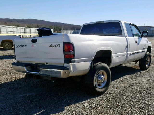 3B7KF23Z32M281420 - 2002 DODGE RAM 2500 WHITE photo 4