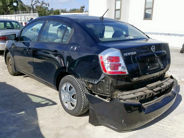 3N1AB61E79L694619 - 2009 NISSAN SENTRA 2.0 BLACK photo 3