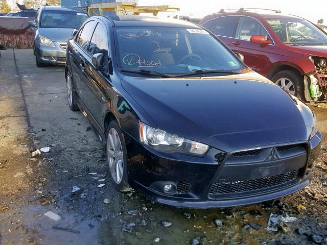 JA32U8FW6CU018330 - 2012 MITSUBISHI LANCER GT BLACK photo 1