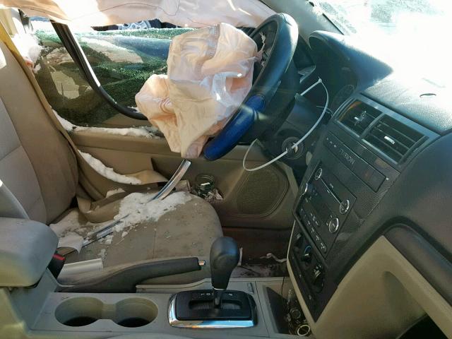 3FAHP07Z28R272022 - 2008 FORD FUSION SE BLUE photo 5